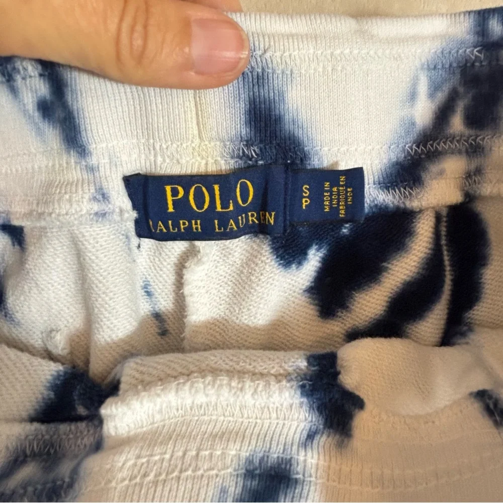 Ralph Lauren Men's 100% Cotton Tie Dye Shorts Stretch Waist Size SP